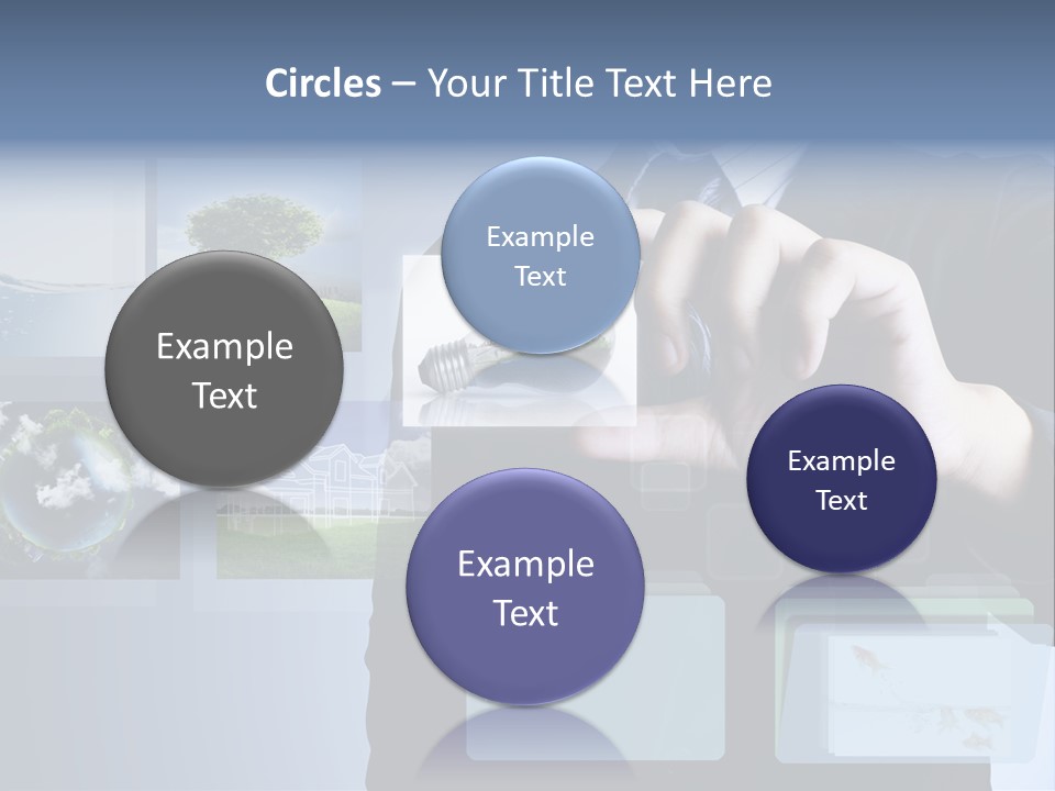 Touch Digital Media PowerPoint Template