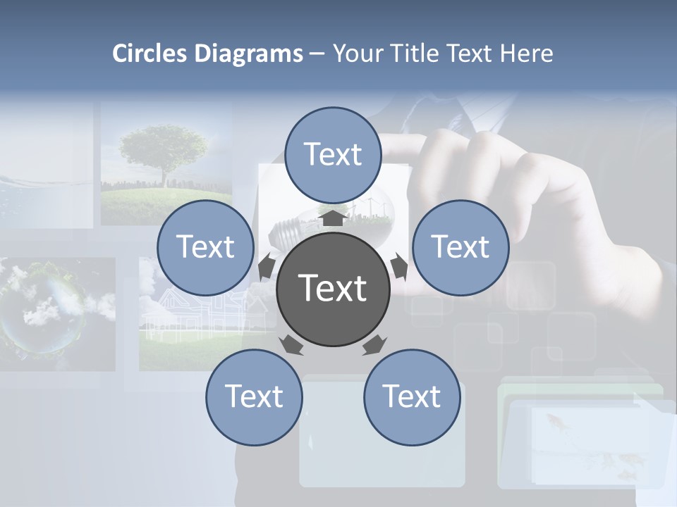 Touch Digital Media PowerPoint Template