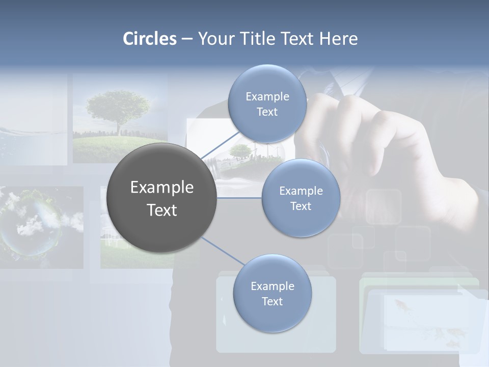 Touch Digital Media PowerPoint Template