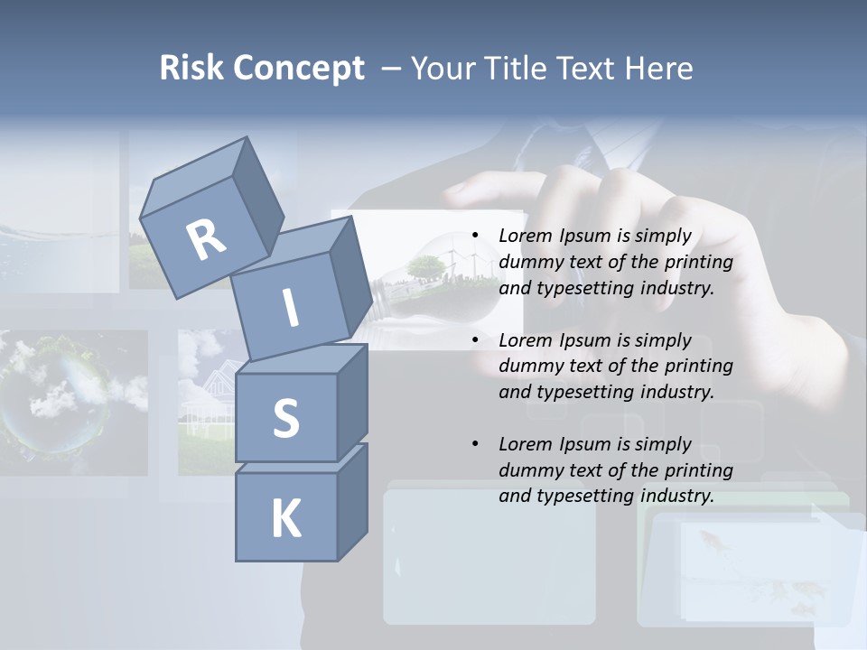 Touch Digital Media PowerPoint Template