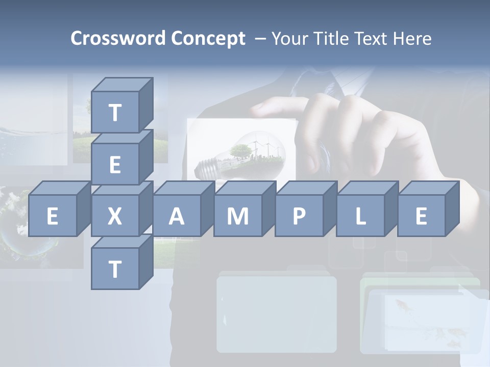 Touch Digital Media PowerPoint Template