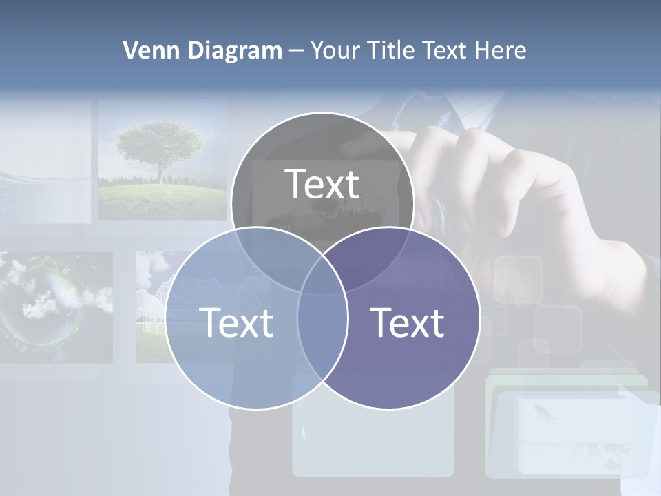 Touch Digital Media PowerPoint Template