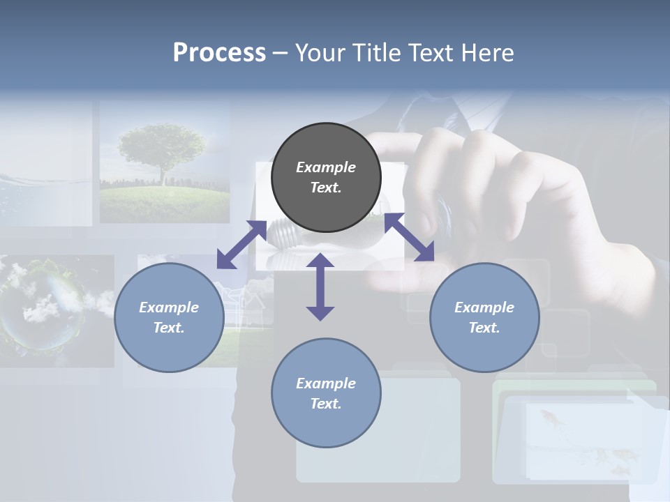 Touch Digital Media PowerPoint Template