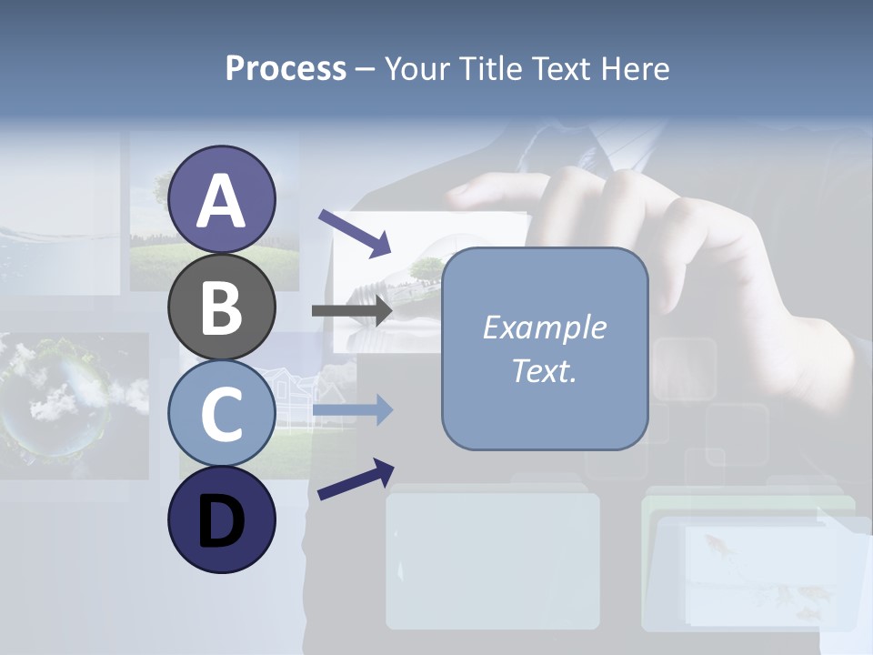 Touch Digital Media PowerPoint Template