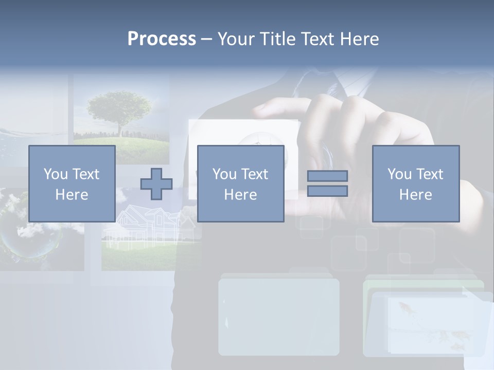 Touch Digital Media PowerPoint Template