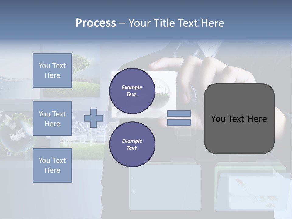 Touch Digital Media PowerPoint Template