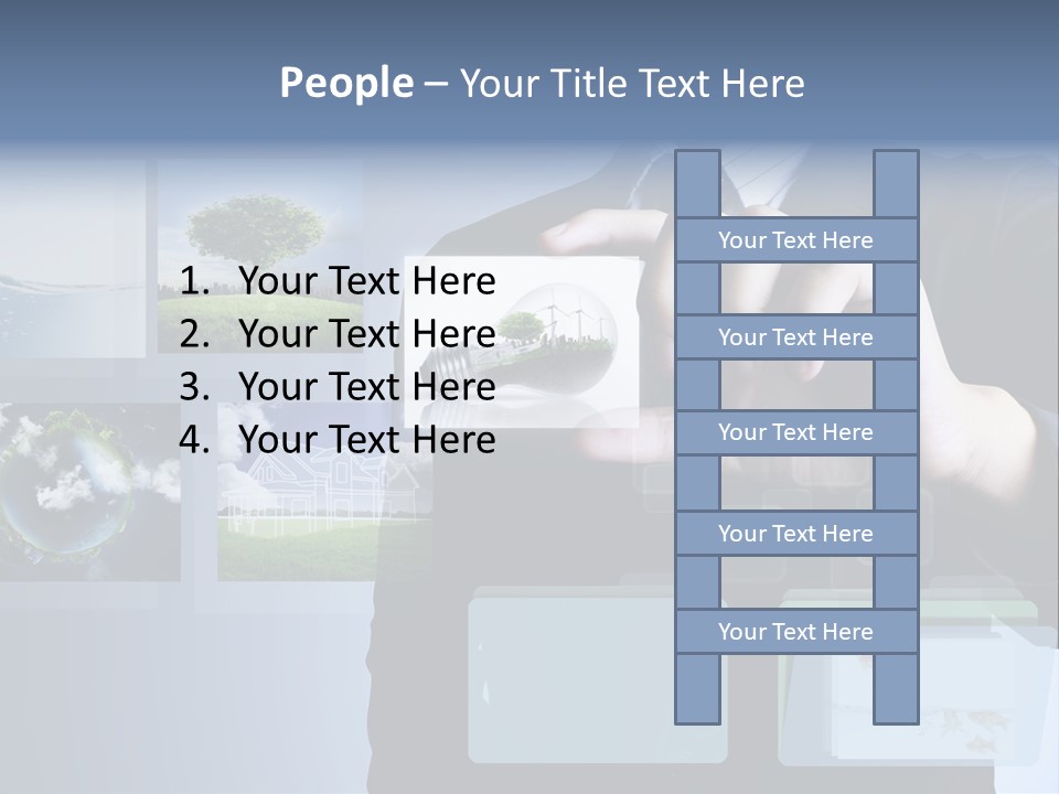 Touch Digital Media PowerPoint Template