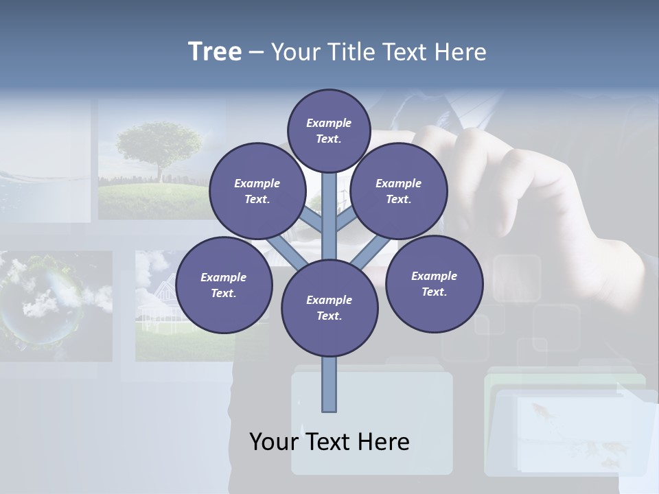 Touch Digital Media PowerPoint Template