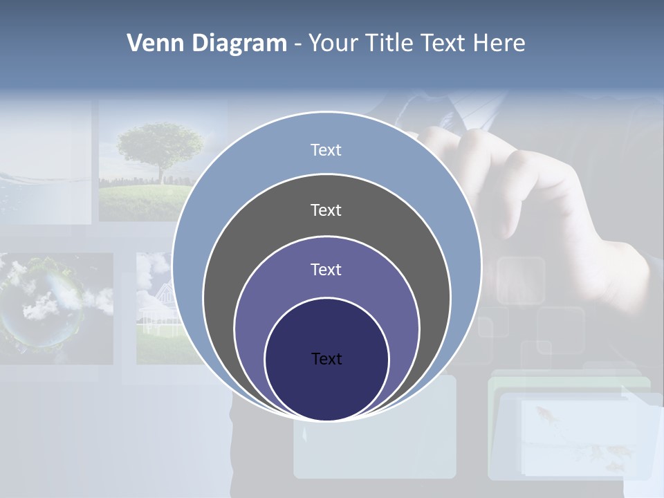 Touch Digital Media PowerPoint Template