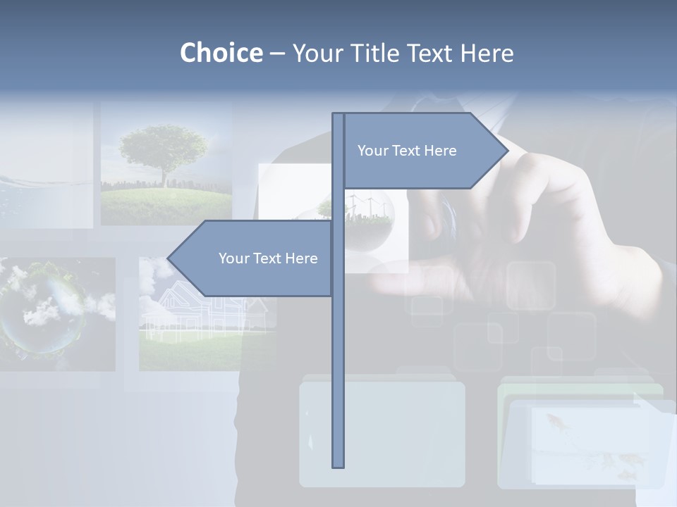 Touch Digital Media PowerPoint Template