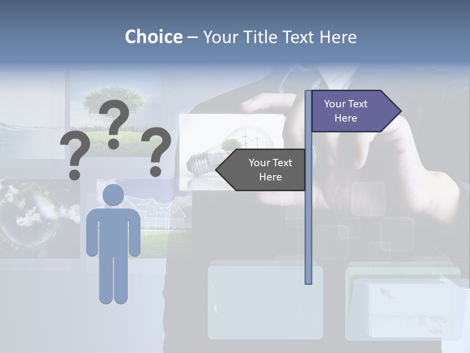 Touch Digital Media PowerPoint Template