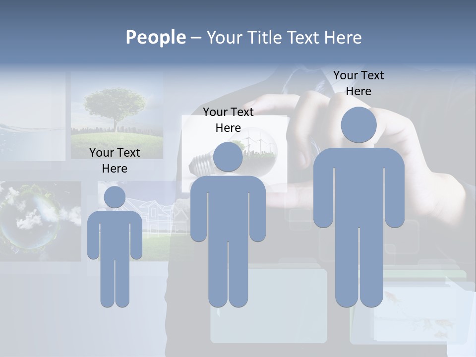 Touch Digital Media PowerPoint Template