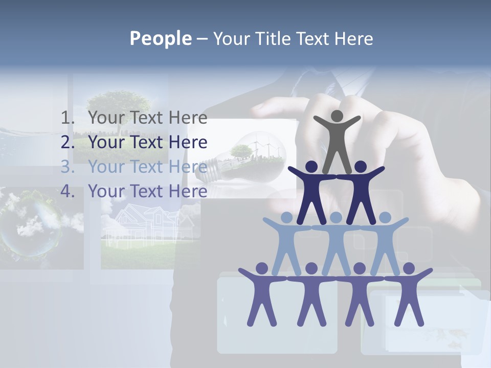 Touch Digital Media PowerPoint Template