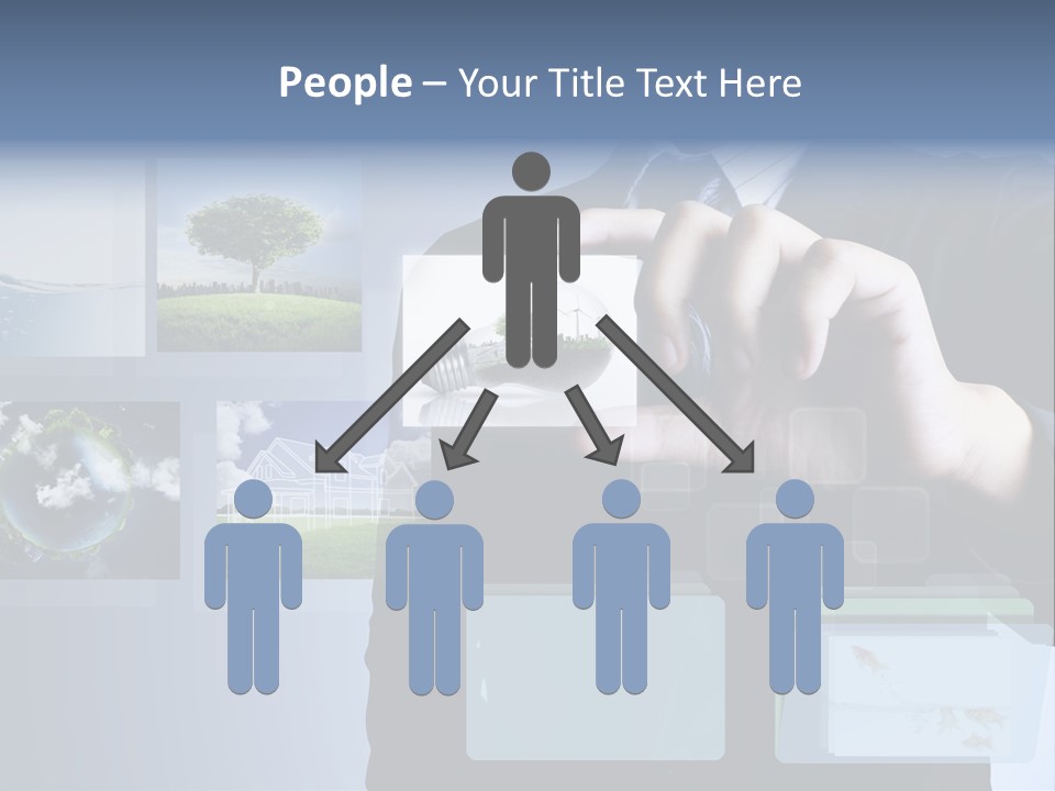 Touch Digital Media PowerPoint Template