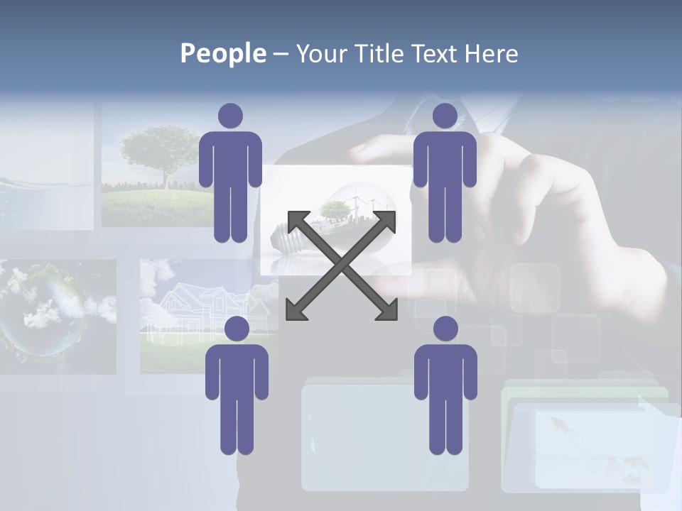 Touch Digital Media PowerPoint Template