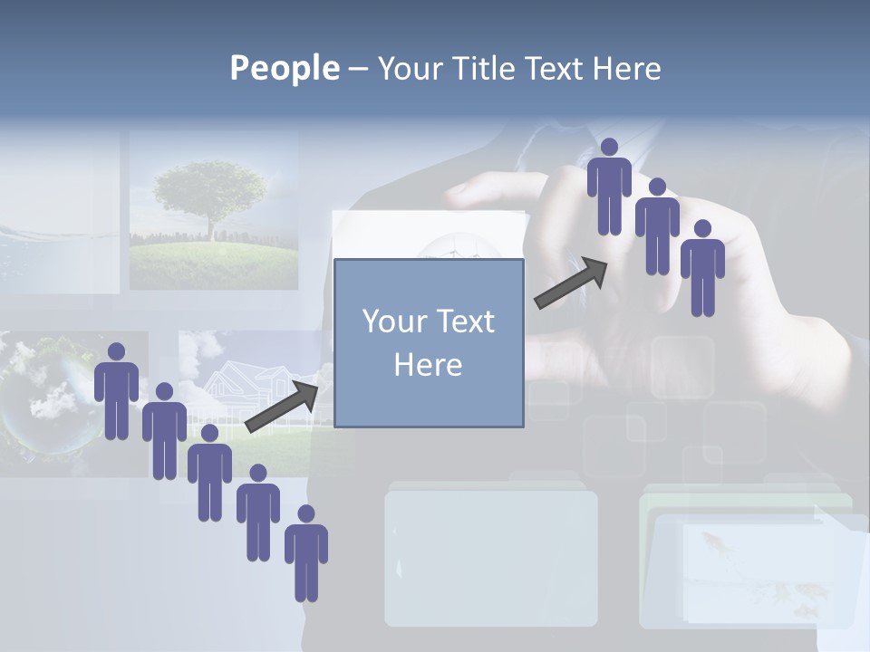 Touch Digital Media PowerPoint Template