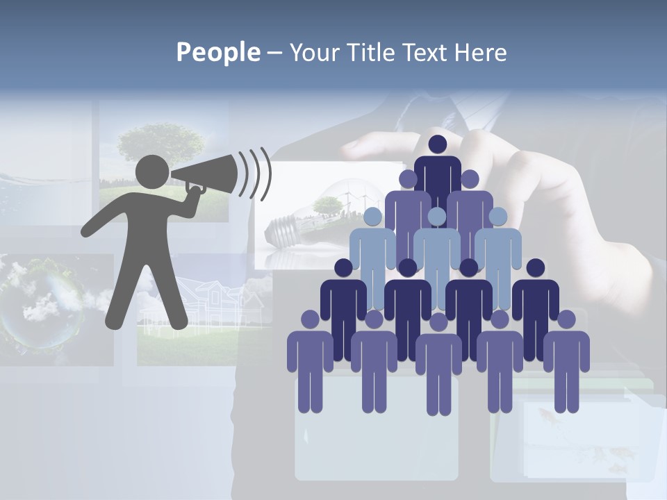 Touch Digital Media PowerPoint Template