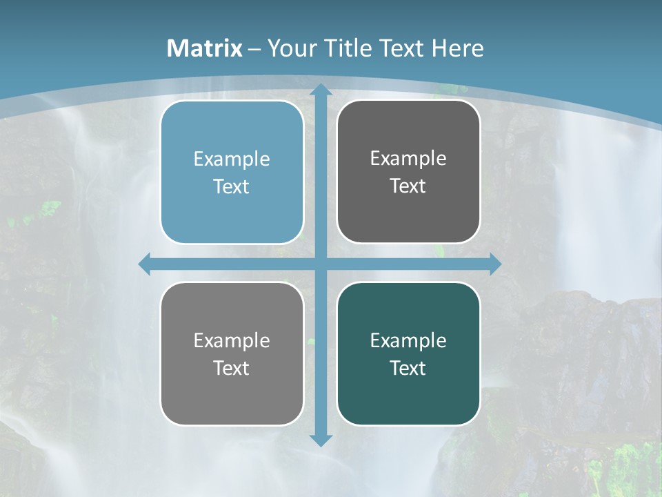 Park Ripple Peaceful PowerPoint Template