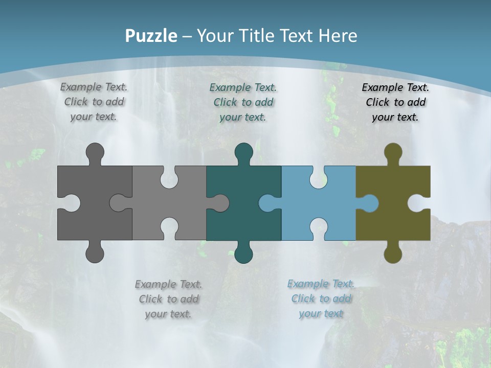 Park Ripple Peaceful PowerPoint Template