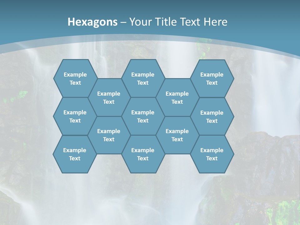 Park Ripple Peaceful PowerPoint Template