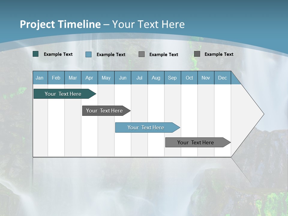 Park Ripple Peaceful PowerPoint Template