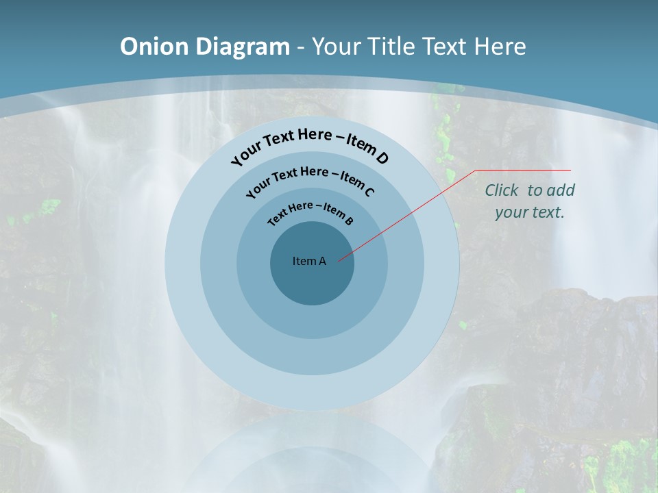 Park Ripple Peaceful PowerPoint Template