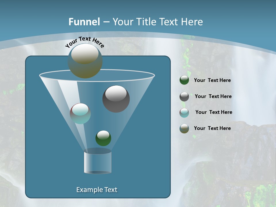 Park Ripple Peaceful PowerPoint Template