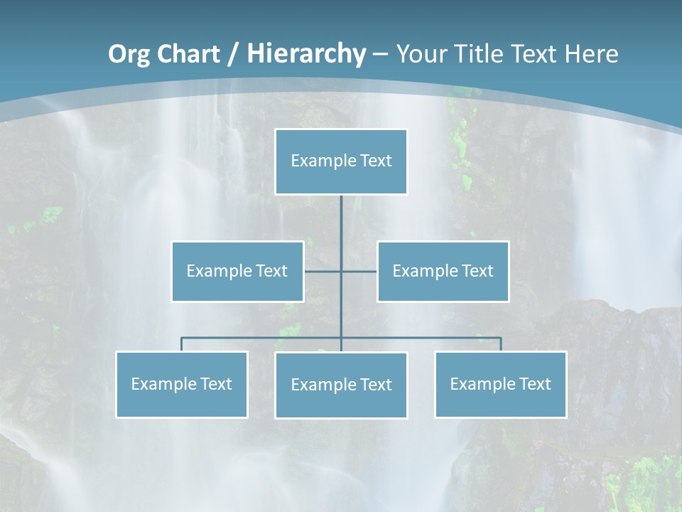 Park Ripple Peaceful PowerPoint Template