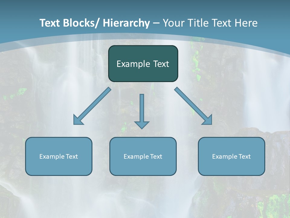 Park Ripple Peaceful PowerPoint Template