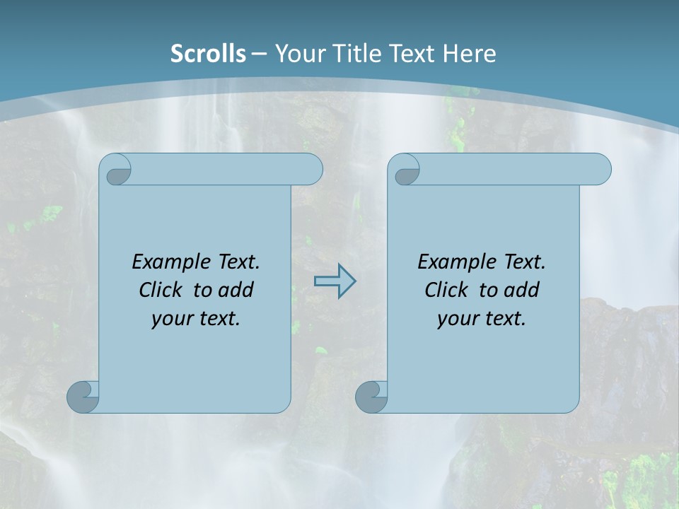 Park Ripple Peaceful PowerPoint Template