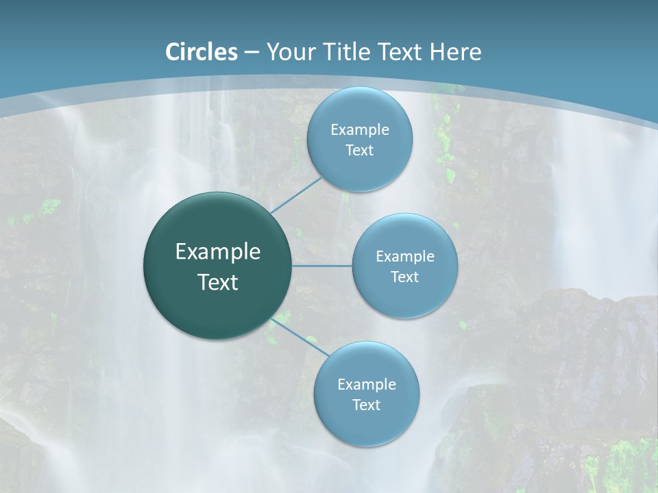 Park Ripple Peaceful PowerPoint Template