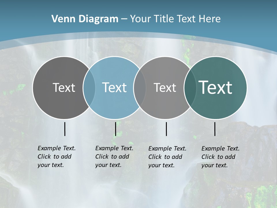 Park Ripple Peaceful PowerPoint Template
