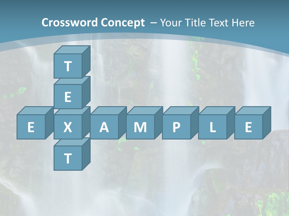 Park Ripple Peaceful PowerPoint Template