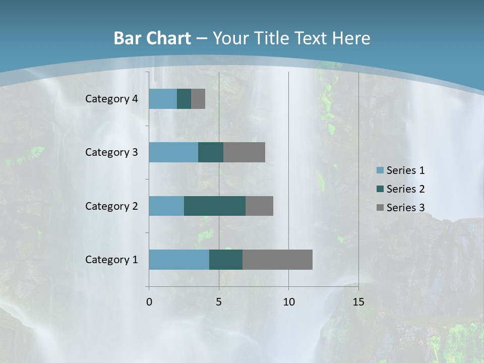 Park Ripple Peaceful PowerPoint Template
