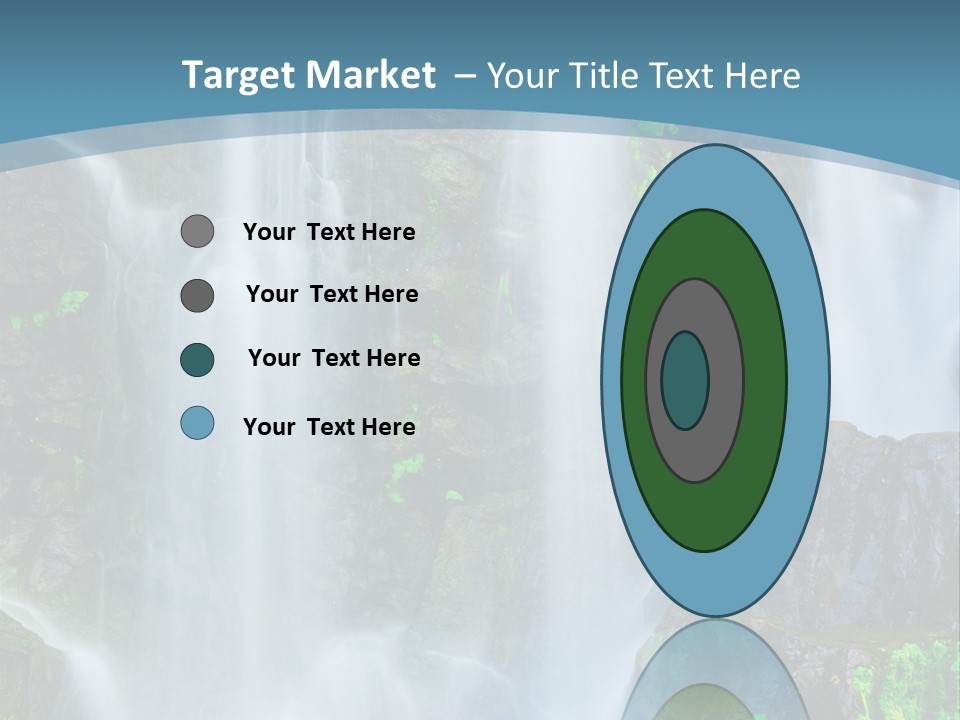 Park Ripple Peaceful PowerPoint Template