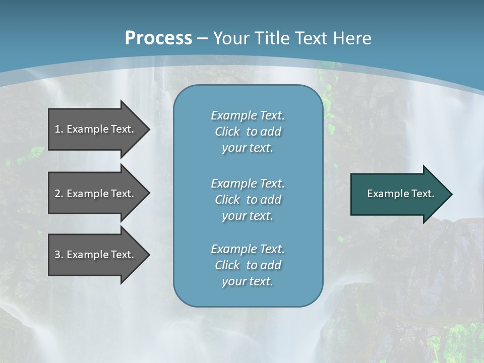 Park Ripple Peaceful PowerPoint Template