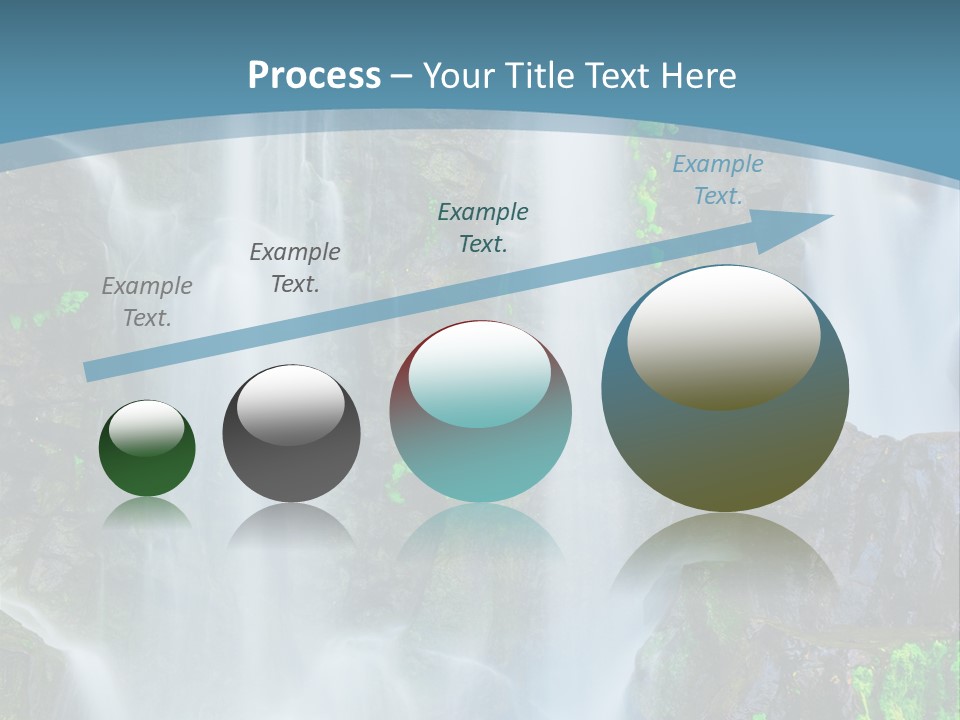 Park Ripple Peaceful PowerPoint Template