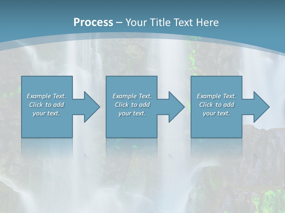 Park Ripple Peaceful PowerPoint Template