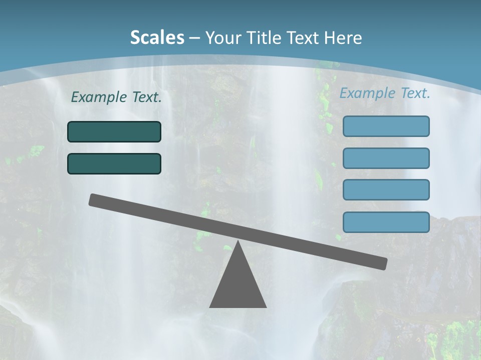 Park Ripple Peaceful PowerPoint Template