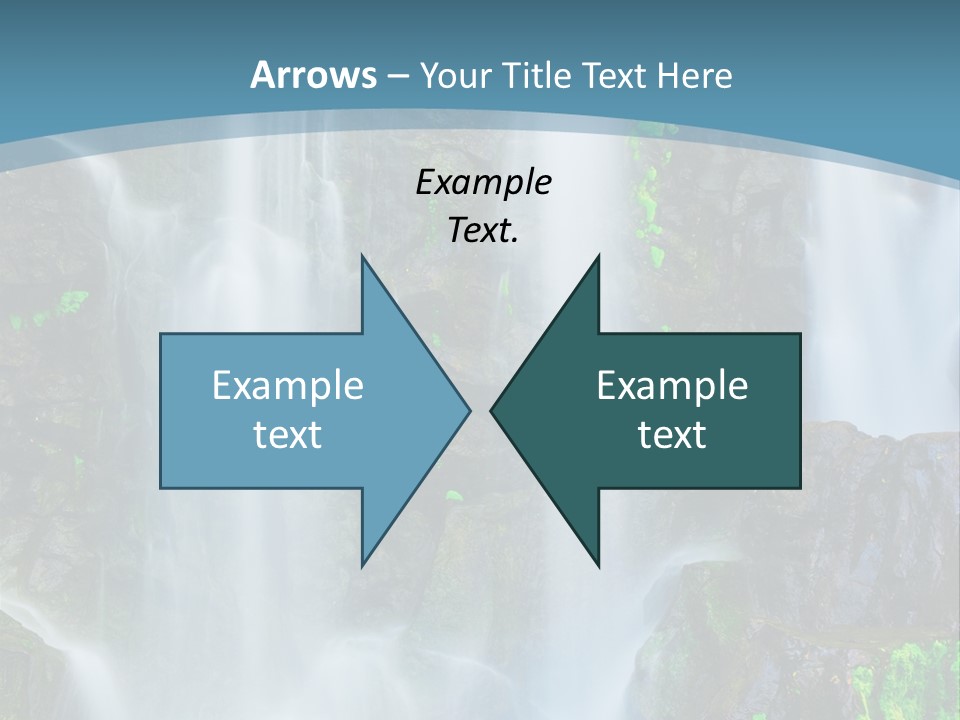 Park Ripple Peaceful PowerPoint Template