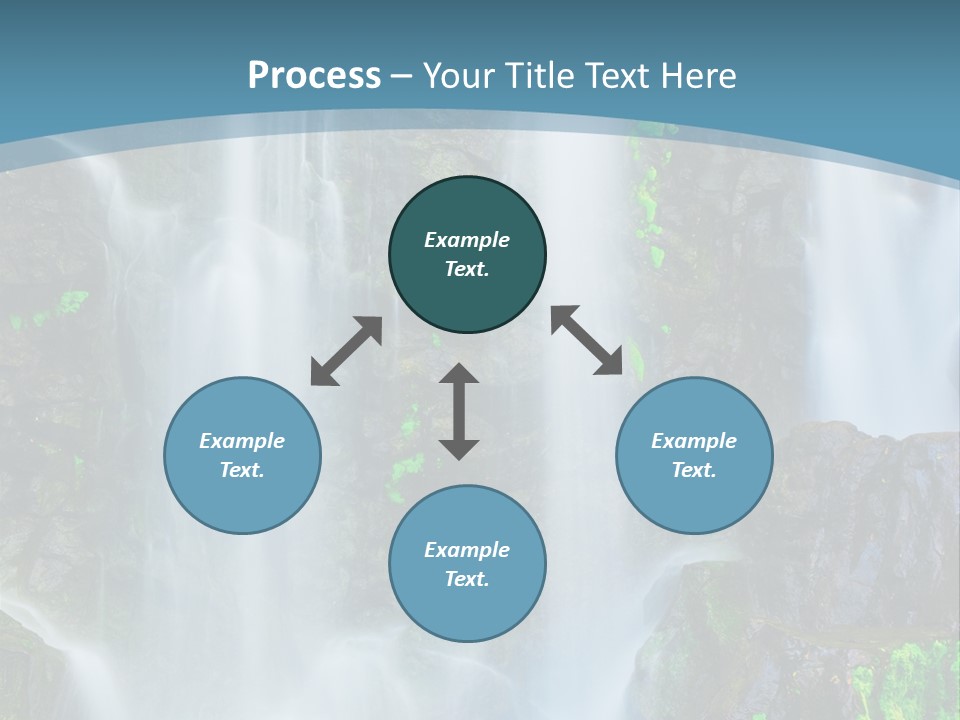 Park Ripple Peaceful PowerPoint Template