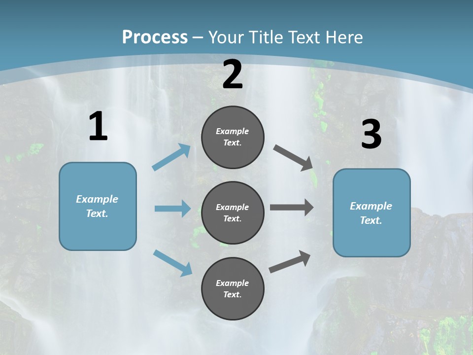 Park Ripple Peaceful PowerPoint Template