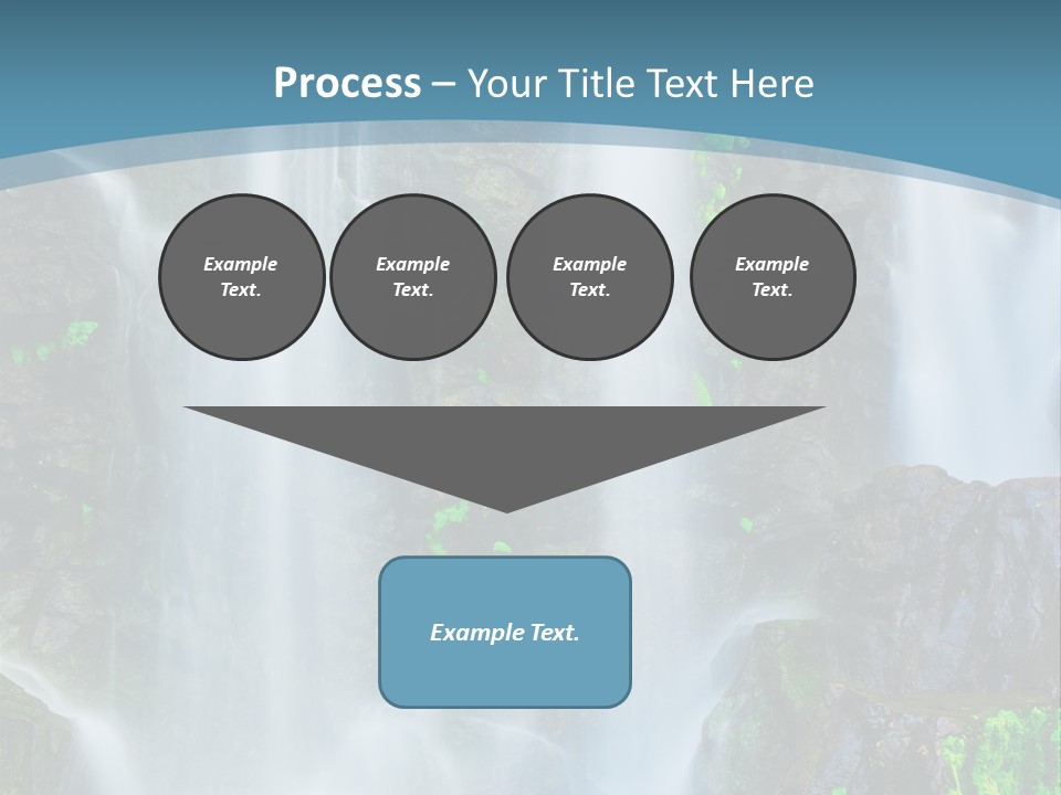 Park Ripple Peaceful PowerPoint Template