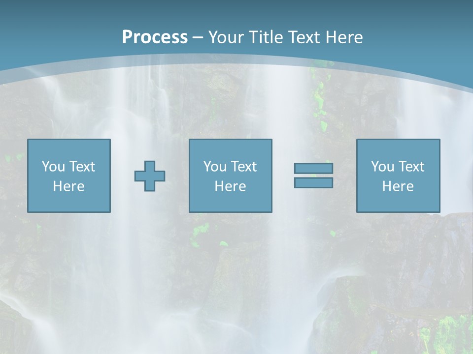 Park Ripple Peaceful PowerPoint Template