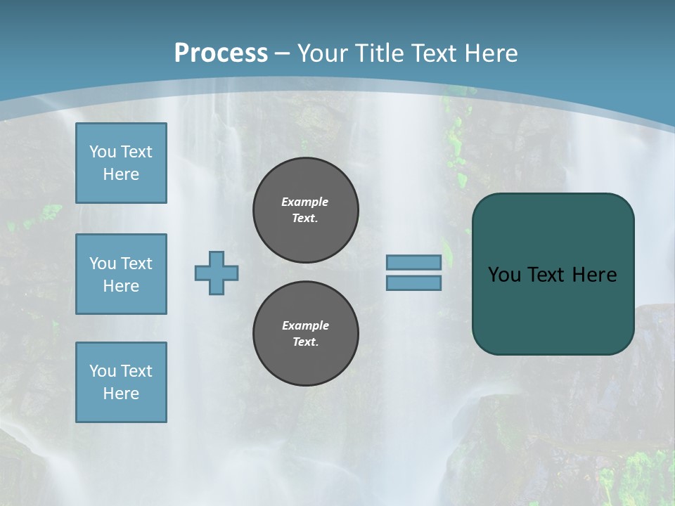 Park Ripple Peaceful PowerPoint Template