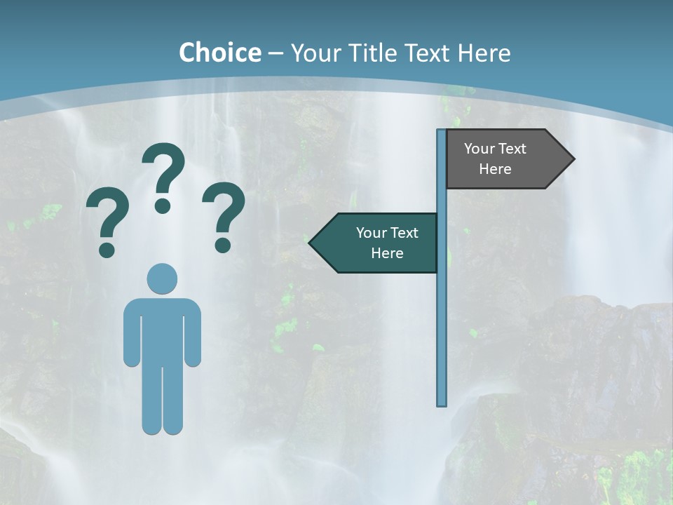 Park Ripple Peaceful PowerPoint Template