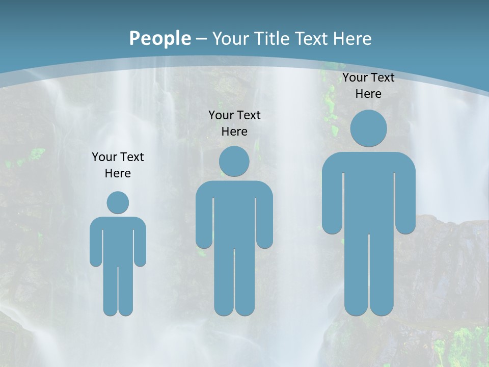 Park Ripple Peaceful PowerPoint Template