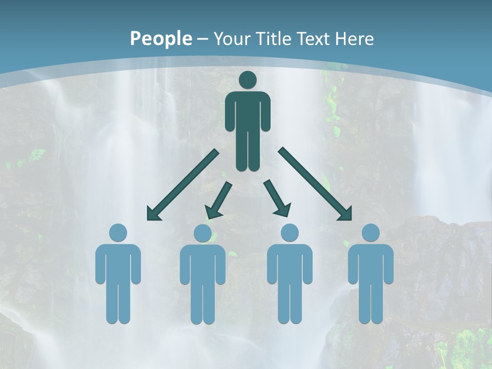 Park Ripple Peaceful PowerPoint Template