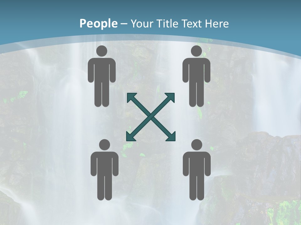 Park Ripple Peaceful PowerPoint Template