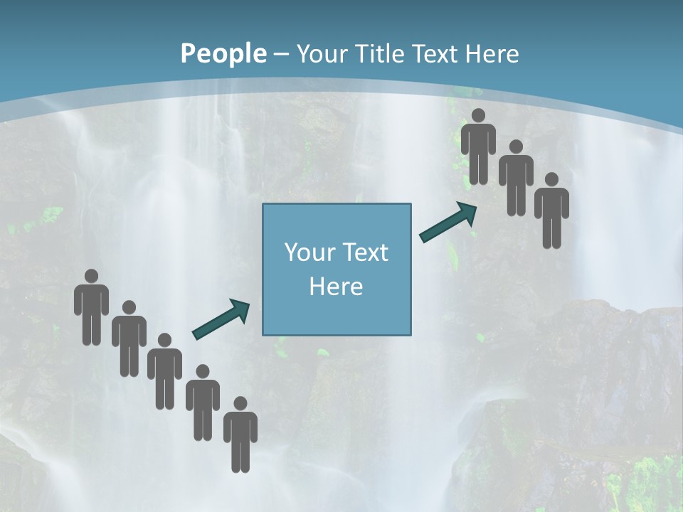 Park Ripple Peaceful PowerPoint Template